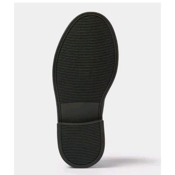 Cat & Jack Kids' Will Boy Oxford Dress Shoes Lace Up Faux Leather Size 2 - Picture 4 of 6